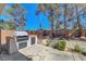 Outdoor grill in backyard with landscaped surroundings at 2059 Joy View Ln, Henderson, NV 89012