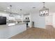 Charming kitchen featuring granite counters, stainless appliances, and modern lighting at 2112 Los Altos St, Las Vegas, NV 89102