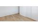 Bedroom with light wood flooring and a spacious closet, offering plenty of storage at 2313 Van Patten Pl, Las Vegas, NV 89104