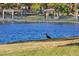 Scenic view of the community lake with public seating areas at 2537 Seascape Dr, Las Vegas, NV 89128