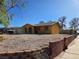 View of a single-story home with desert-style landscaping and minimal water use at 256 Winona Ter, Henderson, NV 89015