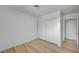 Bedroom featuring wood-style flooring and a closet at 2732 Heritage Ct, Las Vegas, NV 89121
