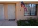 Welcoming front entrance with a decorative door and well-kept garden at 2851 S Valley View Blvd # 1134, Las Vegas, NV 89102