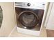 Laundry room includes a modern stainless steel washing machine at 2851 S Valley View Blvd # 1134, Las Vegas, NV 89102
