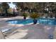 Refreshing swimming pool surrounded by lounge chairs and greenery at 2851 S Valley View Blvd # 1134, Las Vegas, NV 89102