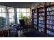 Bright reading room with large windows, bookshelves and comfortable seating at 2851 S Valley View Blvd # 1134, Las Vegas, NV 89102
