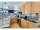 Well-equipped kitchen with granite counters, stainless appliances, and ample cabinet space at 3111 Bel Air Dr # 201, Las Vegas, NV 89109