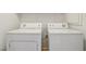 A laundry room featuring a side-by-side washer and dryer at 3609 Kingfishers Catch Ave, North Las Vegas, NV 89084