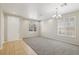 Bright living room featuring carpet and recessed lighting at 3609 Kingfishers Catch Ave, North Las Vegas, NV 89084