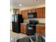 Spacious kitchen with stainless steel appliances and ample counter space at 3813 Juanita May Ave, North Las Vegas, NV 89032
