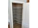 Pantry featuring ample shelving for organized food storage at 3941 Copper Stone Ct, North Las Vegas, NV 89032
