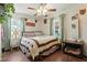 Bright bedroom with two windows, decor and homey western-themed decor at 517 5Th St, Boulder City, NV 89005