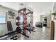 A home gym complete with weights and equipment for fitness enthusiasts at 517 5Th St, Boulder City, NV 89005