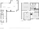 First and Second Floor plans showing layout of the home at 5824 Gemstone Peak St, North Las Vegas, NV 89031