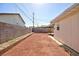 Open backyard with updated hardscape at 6317 Alta Dr, Las Vegas, NV 89107