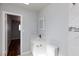 Bathroom features a tiled shower, updated vanity, and sleek fixtures at 6317 Alta Dr, Las Vegas, NV 89107