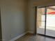 Dining area featuring sliding glass doors with patio access, offering a seamless indoor-outdoor living experience at 9321 Lady Finger Ct, Las Vegas, NV 89149