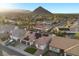 Stunning home with solar panels, two car garage, desert landscaping and mountain view at 9612 Glengarry Dr, Las Vegas, NV 89129