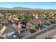Beautiful home in residential neighborhood featuring desert landscaping, solar panels and mountain views at 9612 Glengarry Dr, Las Vegas, NV 89129