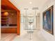 Hallway with multiple doors leading to various rooms at 1 Hughes Center Dr # 903, Las Vegas, NV 89169