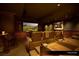 Private home theater featuring comfortable seating and a large screen at 1 Hughes Center Dr # 903, Las Vegas, NV 89169