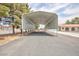 Oversized carport with ample parking space, perfect for RV or multiple vehicles at 1050 Morgan Ln, Pahrump, NV 89060