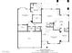 Detailed first floor plan showcasing the layout of the home with the primary bedroom and kitchen at 2010 Catalina Marie Ave, Henderson, NV 89074