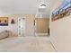 Upstairs hallway featuring neutral paint, carpet, and decorative art at 2010 Catalina Marie Ave, Henderson, NV 89074