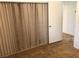Spacious closet featuring neutral-toned curtains, providing ample storage space at 308 Sunbeam Dr, Las Vegas, NV 89107