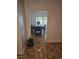 Bright dining area features modern table and chairs, and a sliding glass door to a patio at 308 Sunbeam Dr, Las Vegas, NV 89107