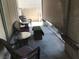 Covered patio with seating area at 308 Sunbeam Dr, Las Vegas, NV 89107
