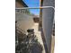 Side yard featuring a grill and privacy walls at 308 Sunbeam Dr, Las Vegas, NV 89107
