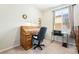 Dedicated office space featuring a vintage desk and a bright window at 357 S Milan St, Henderson, NV 89015