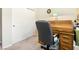 Dedicated office space featuring a vintage desk and a bright window at 357 S Milan St, Henderson, NV 89015