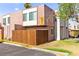 Exterior shot showcasing the townhome's architecture with parking nearby at 3668 Villa Knolls East Dr, Las Vegas, NV 89120
