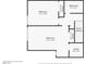 Upstairs floor plan showing bedroom sizes and closet locations for clear spatial understanding at 3668 Villa Knolls East Dr, Las Vegas, NV 89120