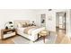Calming main bedroom with light-filled space and sliding closet doors at 3668 Villa Knolls East Dr, Las Vegas, NV 89120