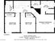 Floor plan of the second level featuring bedrooms, bathrooms and walk-in closet at 4020 Smokey Fog Ave # 3, North Las Vegas, NV 89081