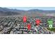 Location aerial view showing proximity to Skydridge Park, nearby amenities at 4435 Peaceful Harbor St, Las Vegas, NV 89129