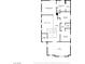 Detailed floor plan of the upper level featuring bedrooms, bathrooms, and a spacious loft at 4435 Peaceful Harbor St, Las Vegas, NV 89129