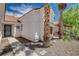 Home featuring desert landscaping, providing a private entrance and curb appeal at 4612 Standing Bluff Way, Las Vegas, NV 89130