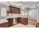 A spacious kitchen featuring stainless steel appliances and ample counter space at 4612 Standing Bluff Way, Las Vegas, NV 89130