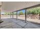 Covered patio provides a relaxing outdoor living space with a view of the backyard at 4612 Standing Bluff Way, Las Vegas, NV 89130