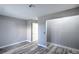 Open bedroom concept with hardwood floors and ample natural light, ideal for creative design at 5219 Caliente St # 11, Las Vegas, NV 89119