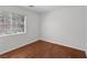 Bedroom with wood floors and natural light at 575 Aspen Leaf St, Las Vegas, NV 89144