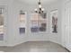 This breakfast nook is well lit, airy, and inviting at 575 Aspen Leaf St, Las Vegas, NV 89144
