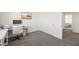 Bright office with sliding door closet at 7730 Moore Creek Ln, North Las Vegas, NV 89084