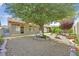 View of the cozy backyard and patio area at 814 Singing Drum Dr, Henderson, NV 89002