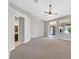Large main bedroom offers backyard access through sliding glass doors and neutral decor at 814 Singing Drum Dr, Henderson, NV 89002