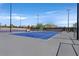 Well-maintained community tennis courts offering residents a recreational space for exercise and social engagement at 814 Singing Drum Dr, Henderson, NV 89002
